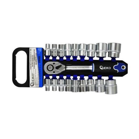 Socket Set CrV 1/2  Drive 8-32 mm 19pcs