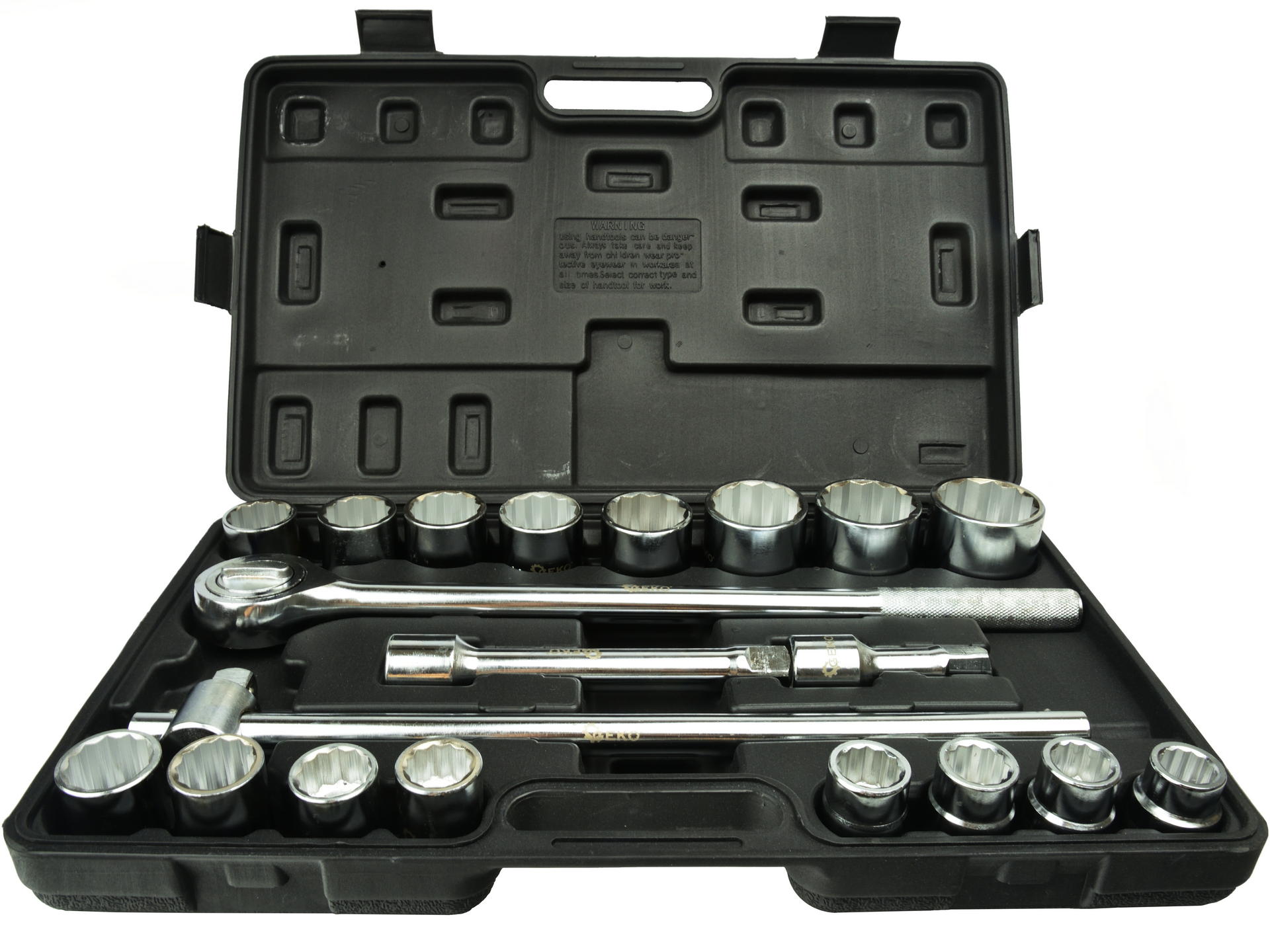 12-point Socket Set 3/4  19-50mm 21pcs