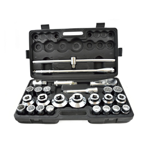 12-point Socket Set 3/4  & 1  Drive 21-65mm 26pcs