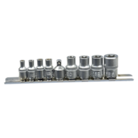9el.kpl.nasadek torx E5-16,1/4&3/8 GEKO (50)