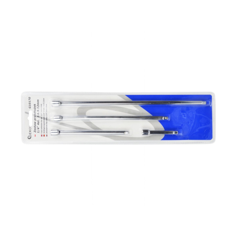 1/4  Drive Extension Bar Set 4pcs GEKO Profi