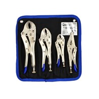 Locking Pliers Set 4pcs 125mm - 250mm