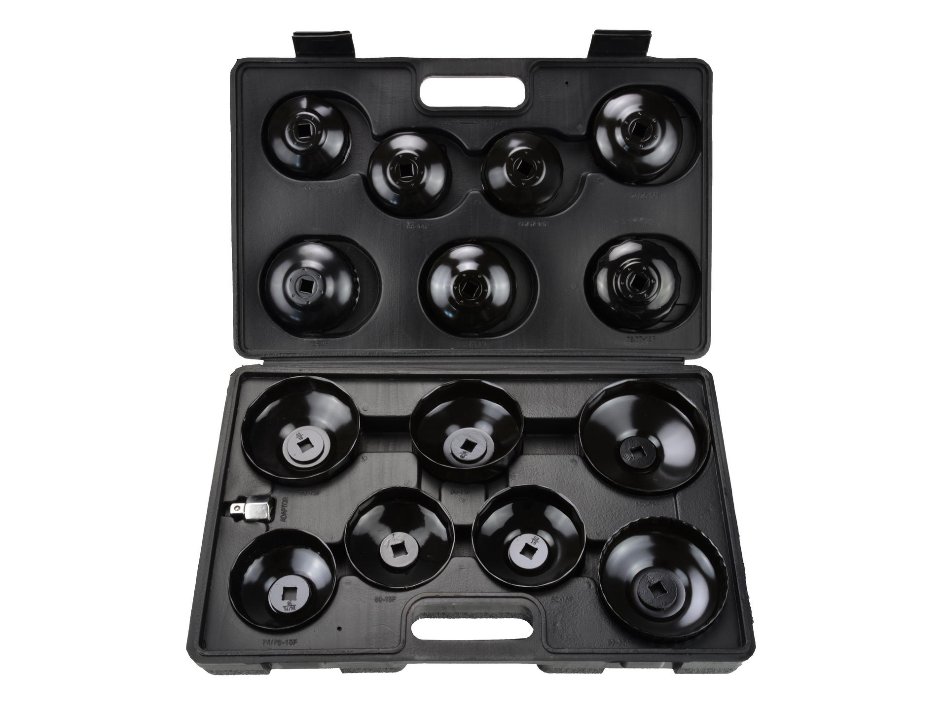 14pcs cup type oil filter wrench set