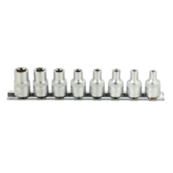 8el.zestaw nasadek torx E4-14mm 3/8 CRV(5/20)