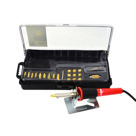 Woodburning Soldering Iron Pen with Tips 23pcs