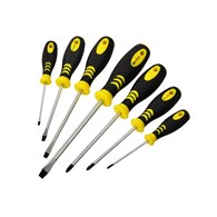 7pcs Screwdriver set CRV GEKO(black-yellow)