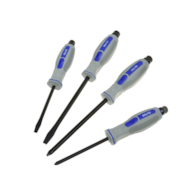 Slotted screwdrivers set CRV 4pcs GEKO