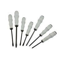 Slotted screwdrivers set CRV 7pcs GEKO /foil/