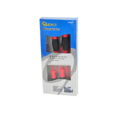 6pcs Isolated electric screwdrivers set