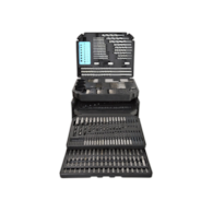 300pcs drill set for metal, wood and concrete