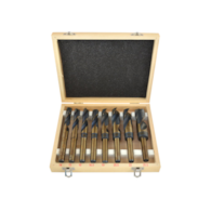 8 pcs HSS twistderills with 1/2 