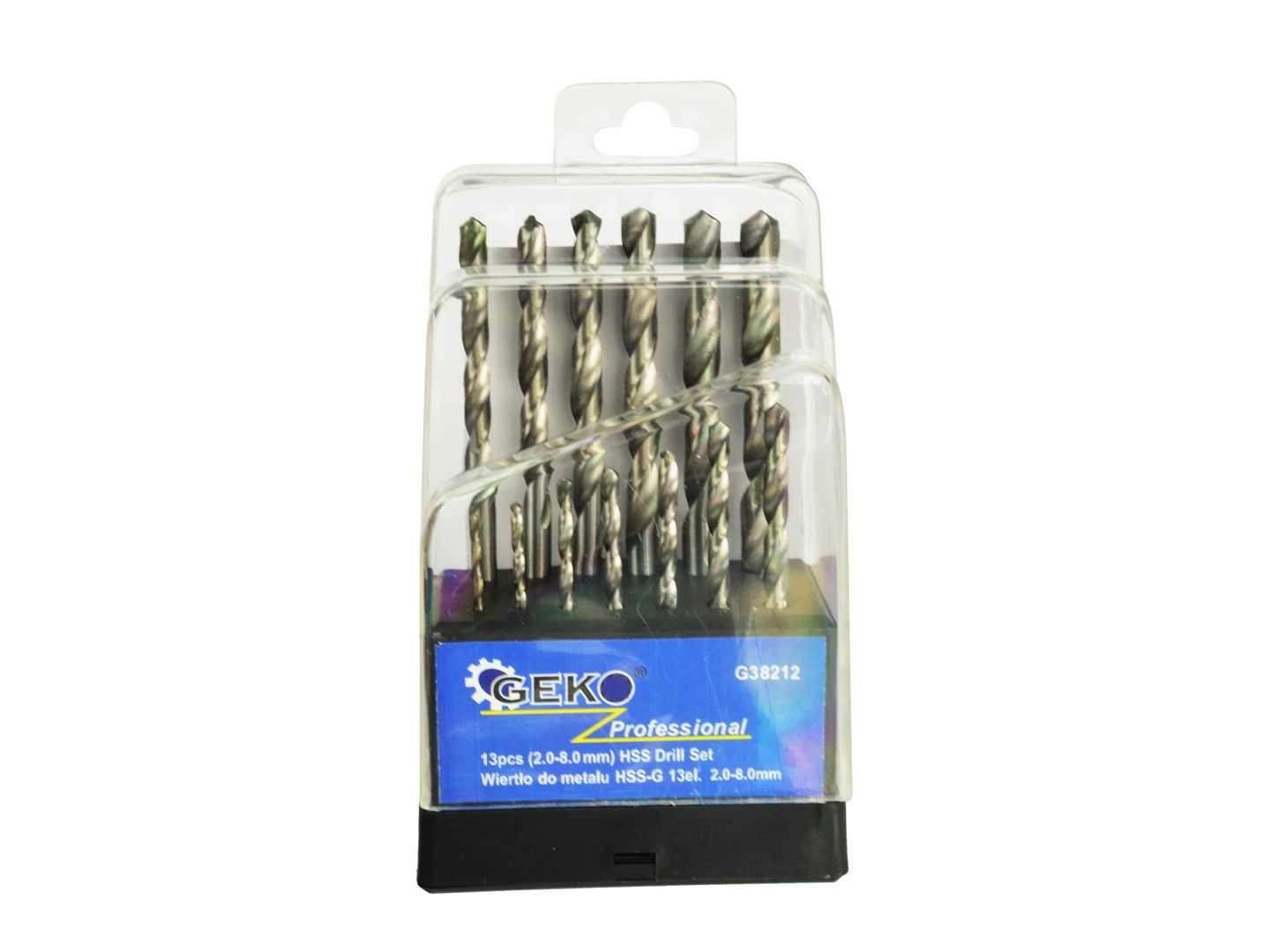 HSS Drill for metal 2-8mm 13pcs/set