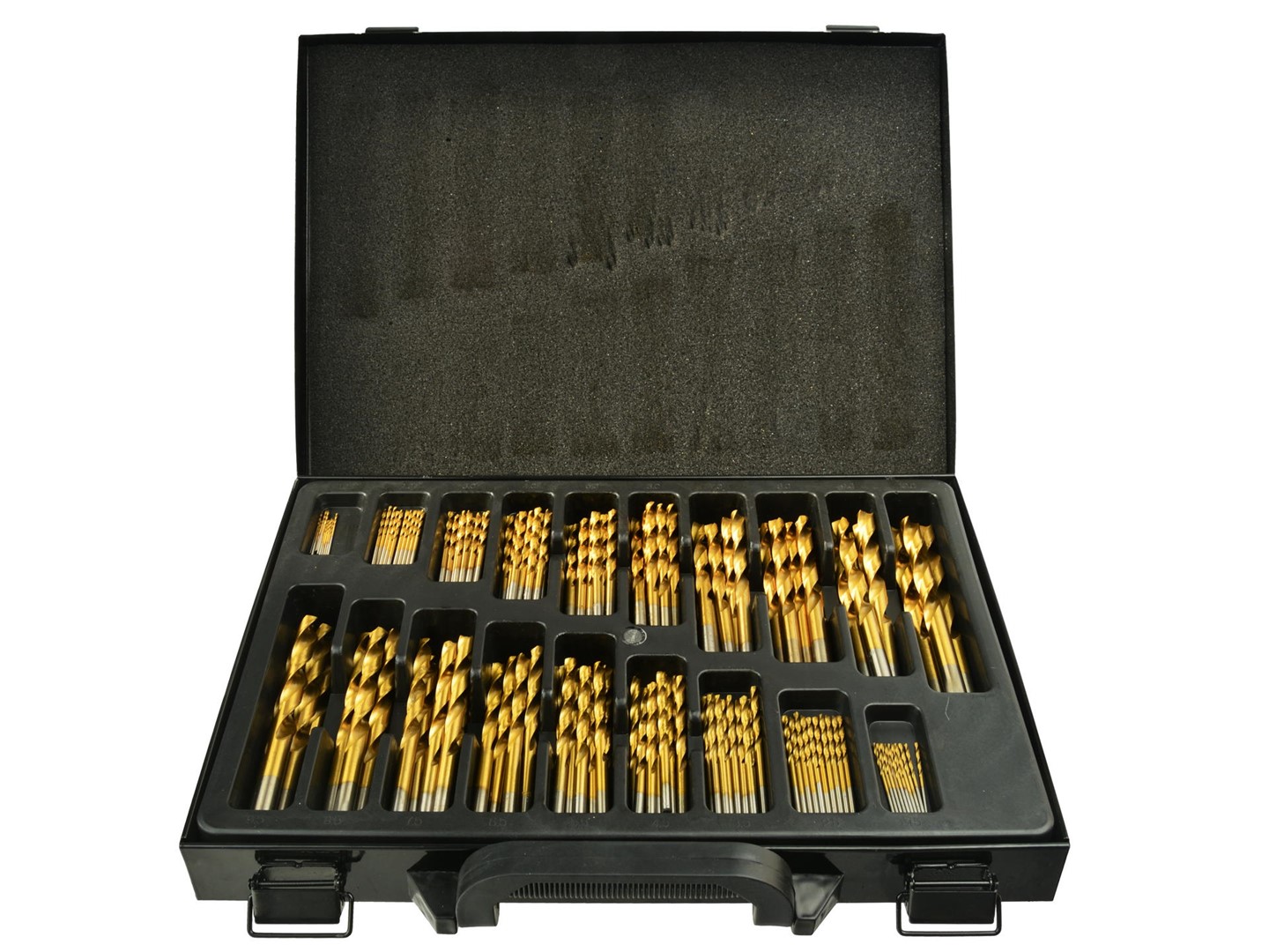 170pcs HSS titanium plated drill  set