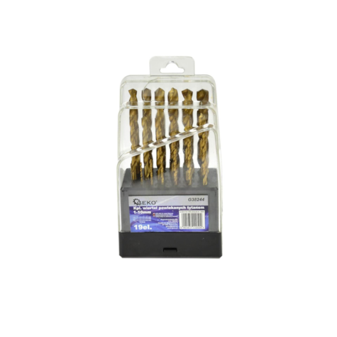 HSS-twist Drill for metal DIN 338 -19PC  1-10mm
