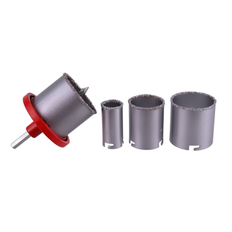 4pcs Diamond Hole saw 33-73mm