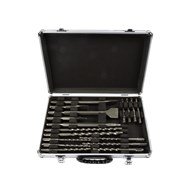 Set of drills and chisels 17pcs