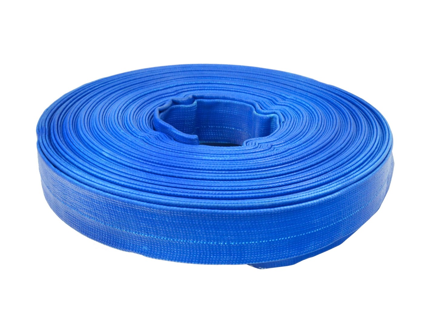 1  28,5m 2 bar blue pvc lay flat hose (30m)