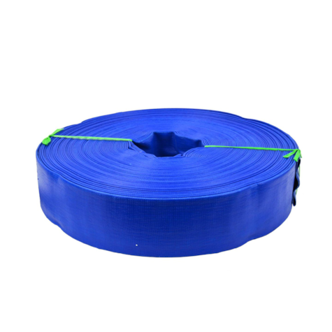 PVC Layflat blue hose 2 x50m 2Bar