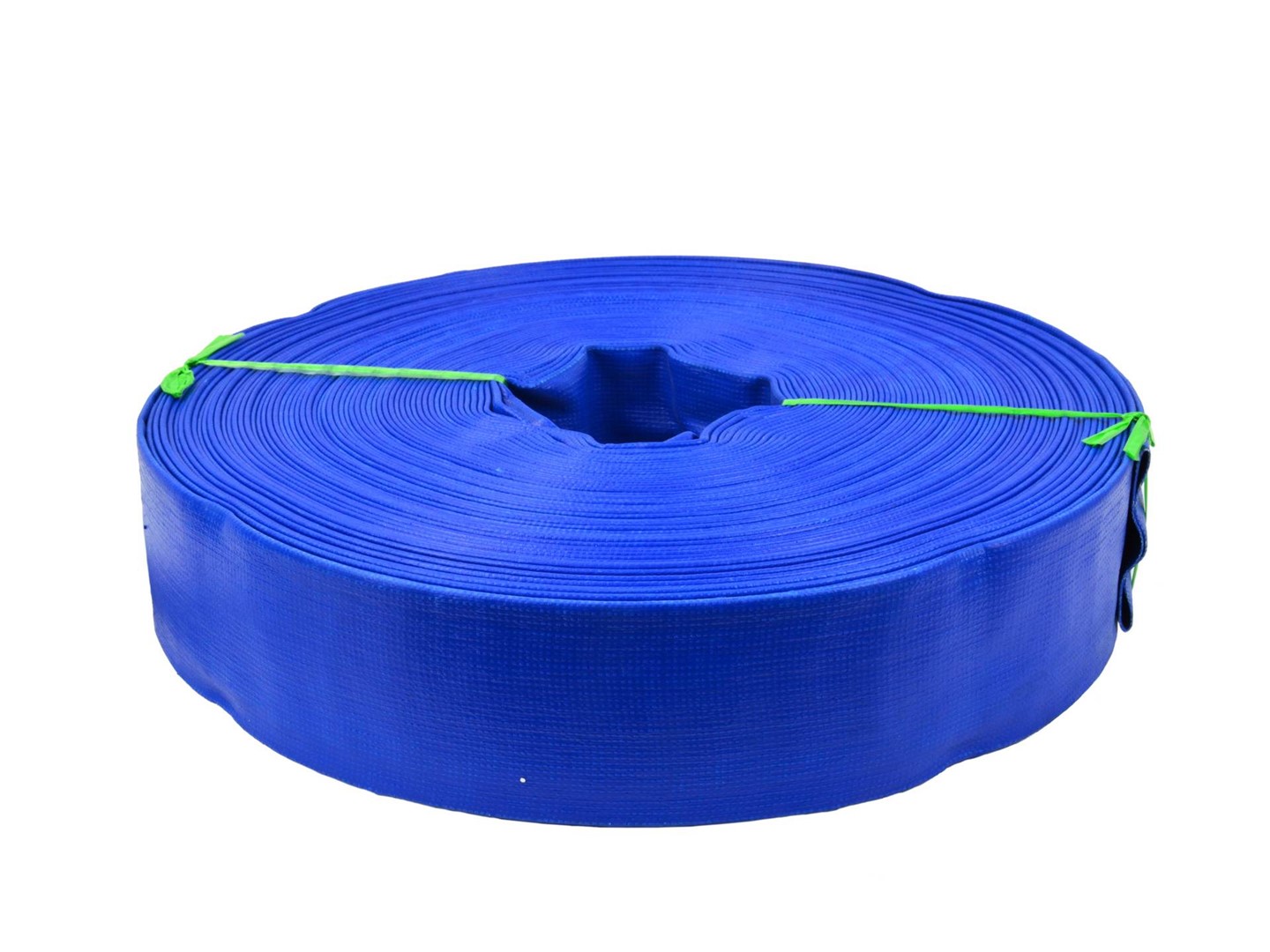 PVC Layflat blue hose 2 x50m 2Bar