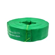 Non smelling green pvc lay  hose 2 *20m