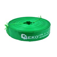 Non smelling green pvc lay  hose 2 *50m