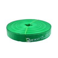 Non smelling green pvc lay  hose 2 *100m