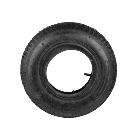 Tyre and tube 4.00-8 2PR