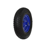 Blue new wheel 4.00-8 6PR with axle