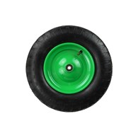 Rubber wheel  4.00-8 4PR /green rim/