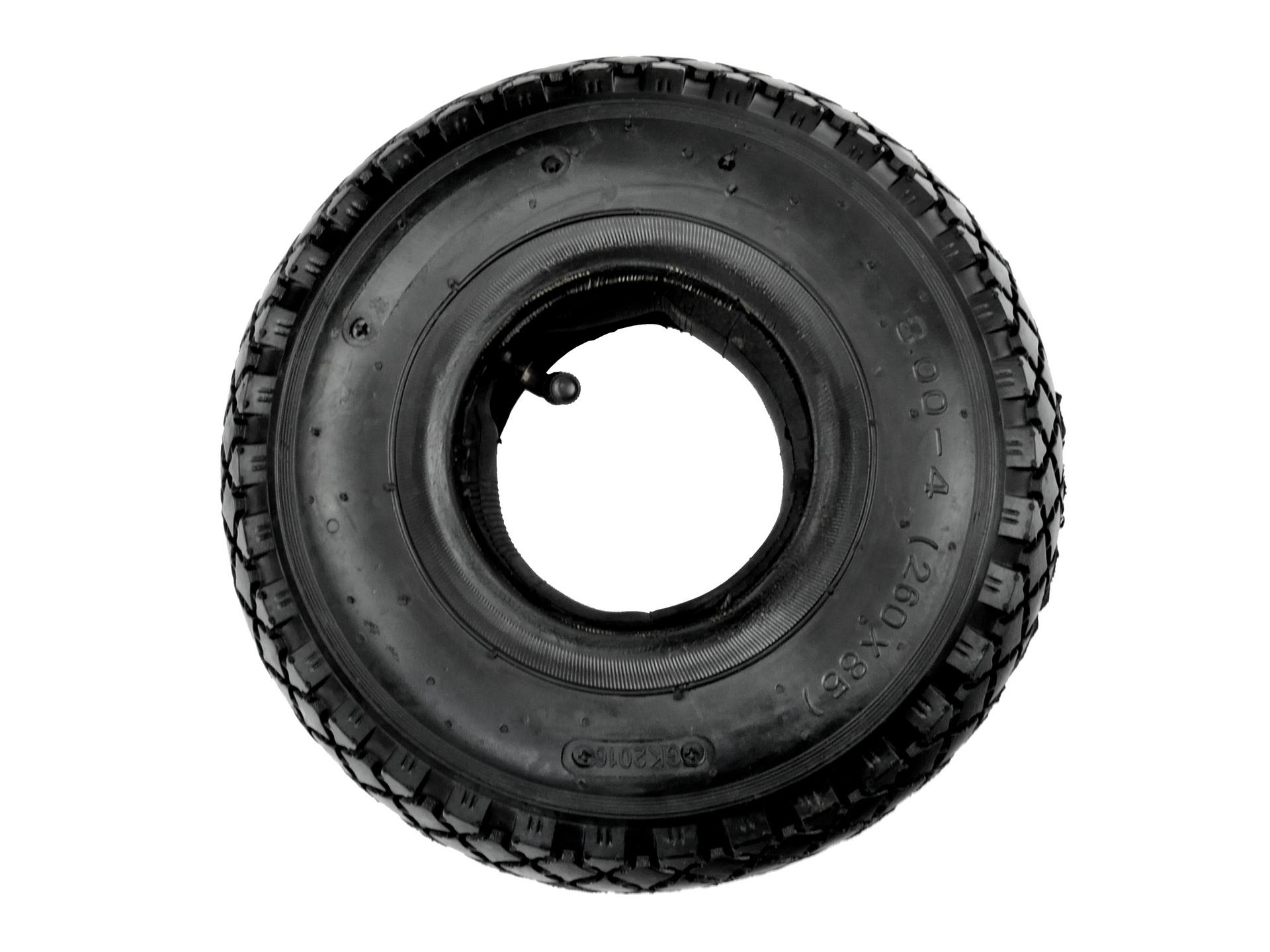 Tyre and tube 3.00-4/2PR