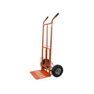 Wózek transportowy 250kg 400x300mm(wysuwany podest) pomarańcz(1)