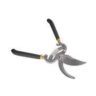 By-pass pruning shear with spring and lock drop 200mm