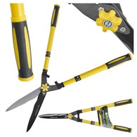 Telescopic hedge shear with adjustable screw 600-825mm wave blade