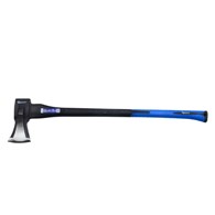 Wood splitting axe, 3-step injection, PP + TPR- Coated, fiberglass handle 2kg