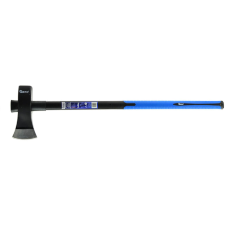 Wood splitting axe, 3-step injection, PP + TPR- Coated, fiberglass handle 3,6kg