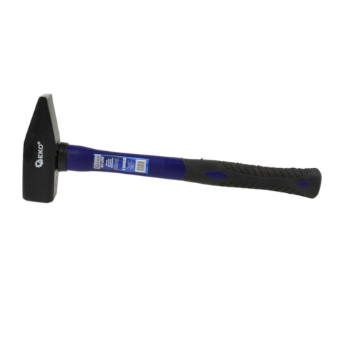 Machinist Hammer 1500g with Fiberglass TPR Handle  GEKO Premium