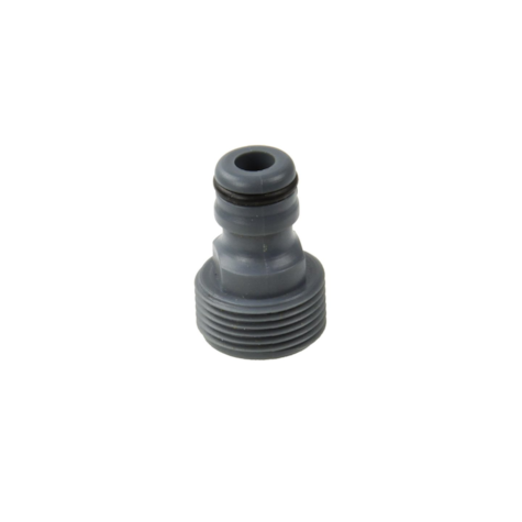 Impact-resistant plastic adaptor (British standard) 3/4  thread
