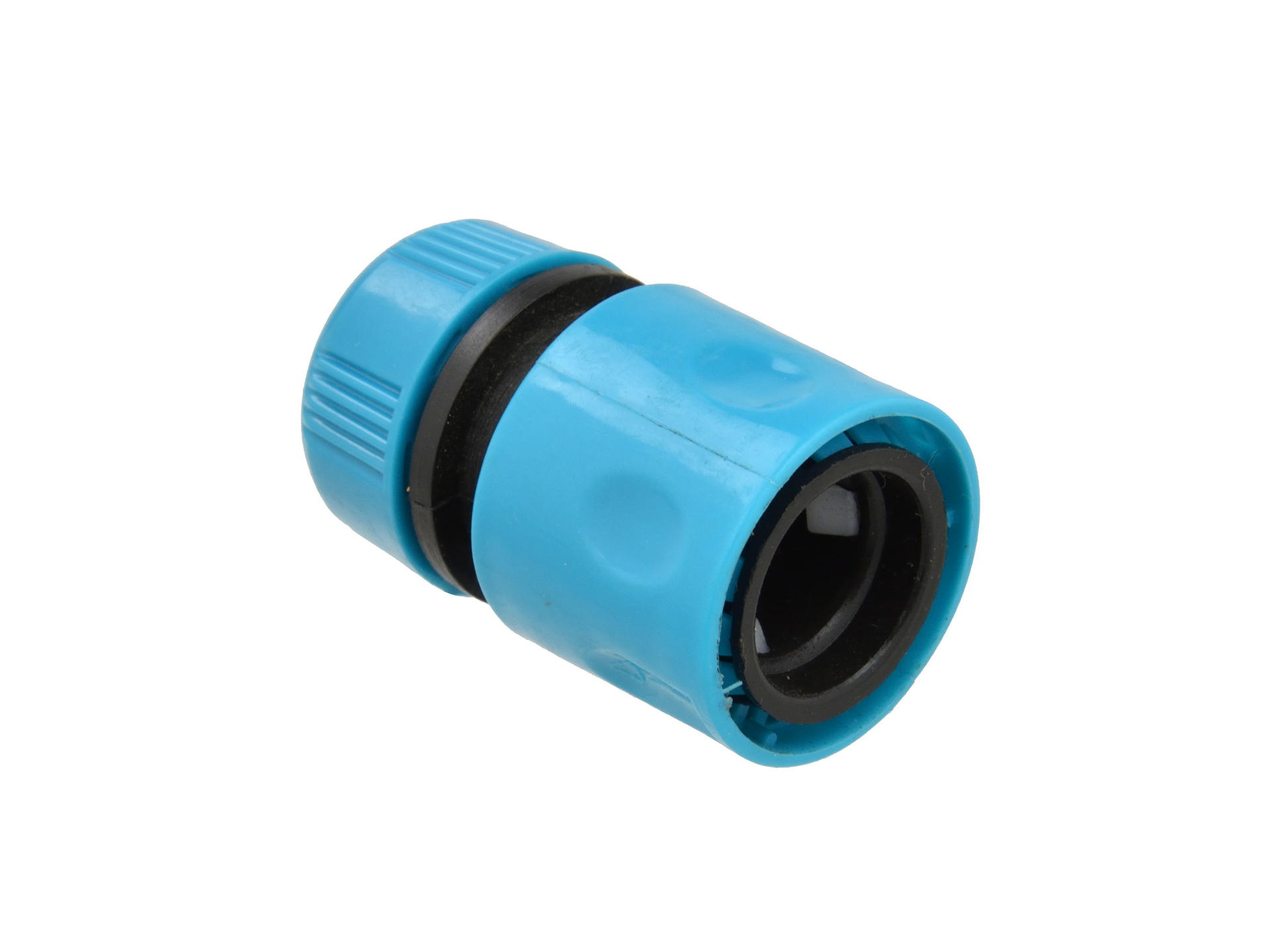 1/2  durable plastic quick connector (polybag) BLUE LINE