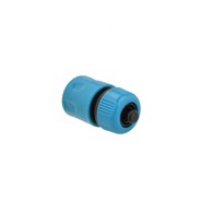 1/2  durable plastic quick connector with stop (polybag)