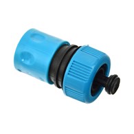 3/4  durable plastic quick connector with stop (polybag)