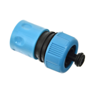 3/4  durable plastic quick connector with stop (polybag)