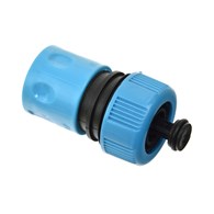 3/4  Durable plastic quick connector with stop (neutral)