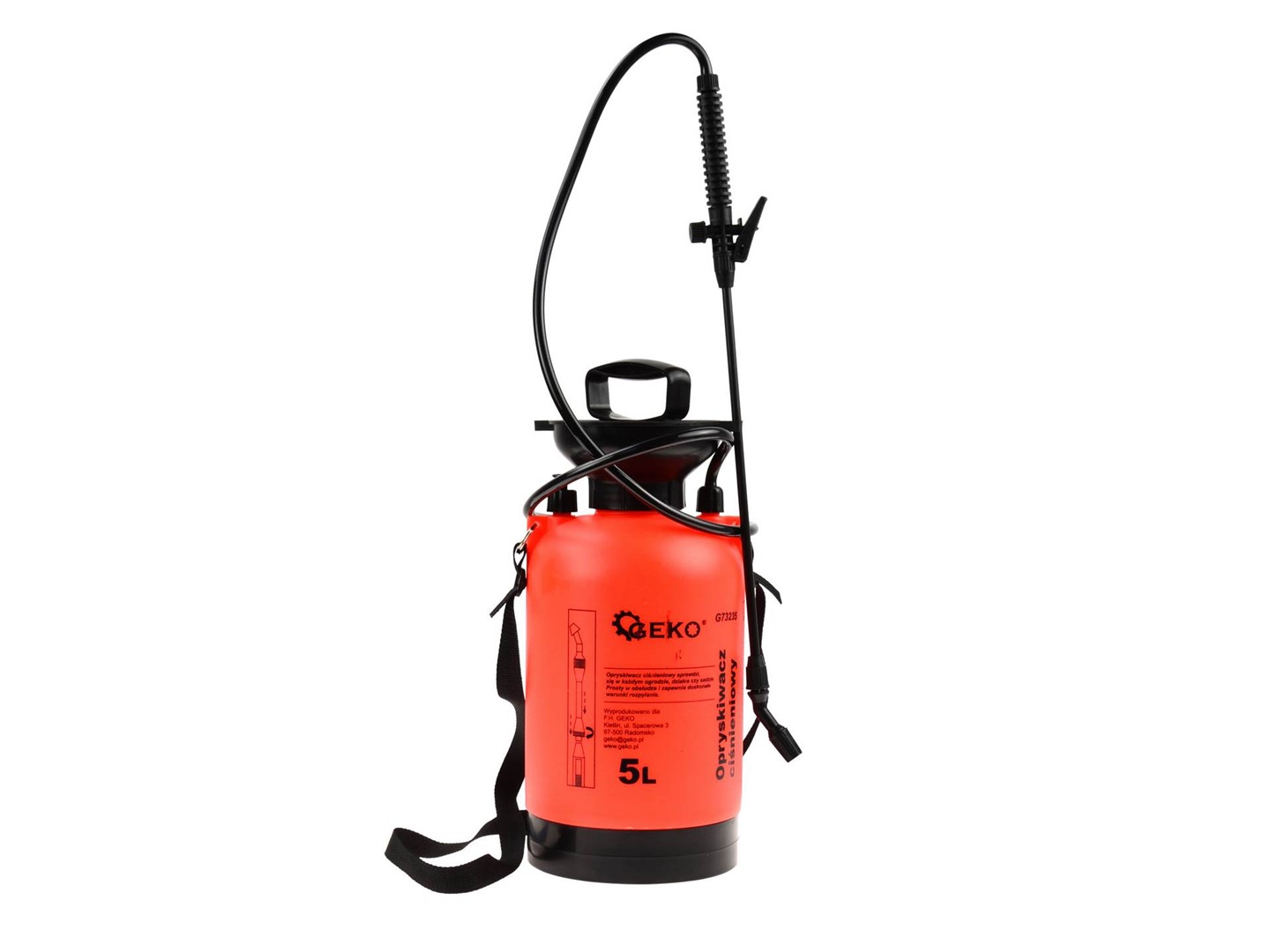 Manual sprayer 5L Orange