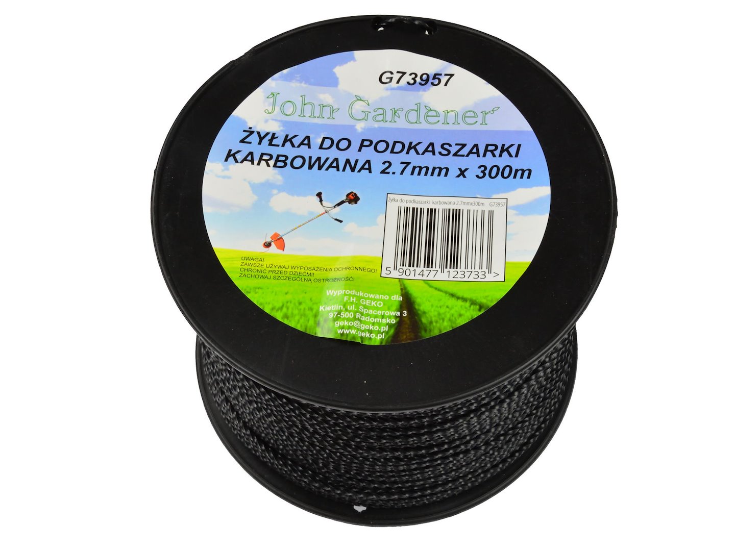 Vlnitá vyžínacia struna 2,7 mm x 300 m (8)