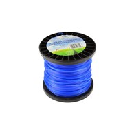 Nylon line 2.4mm*10m blue hexagonal