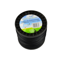 Heptagonal nylon line 2.7mm*100m black