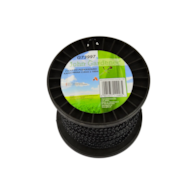 Coll corugated line 100m  2.4mm black