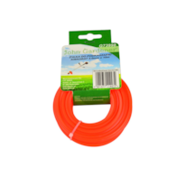 Square nylon line red 3,0mmx10m