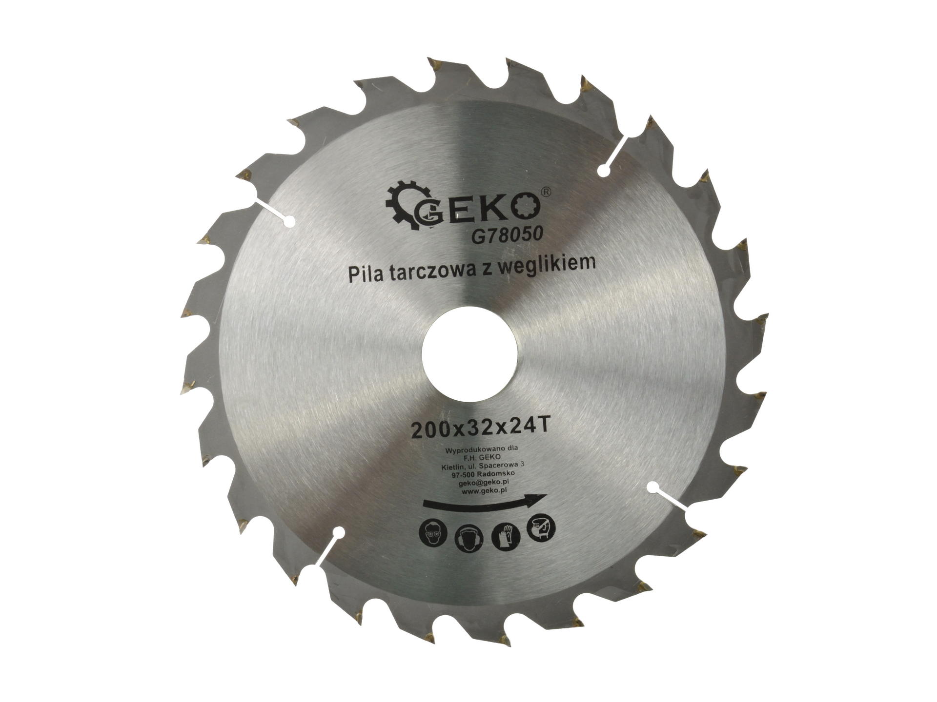 TCT Circular Saw Blade with Holes 200x32x24T