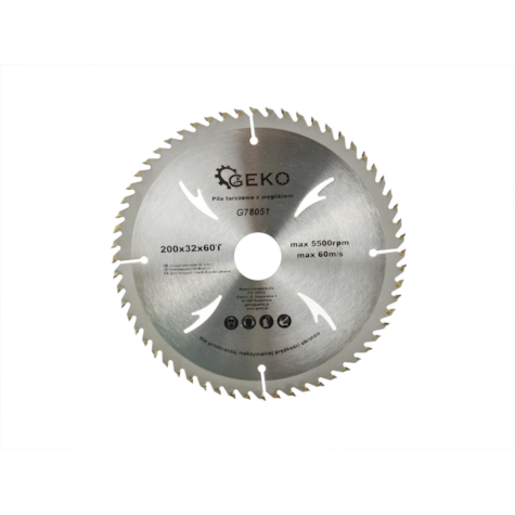 TCT Circular Saw Blade with Holes 200x32x60T
